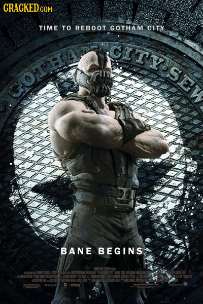 TIME TO REBOOT GOTHAM CITY CIT CITYSE Se OTa BANE BEGINS