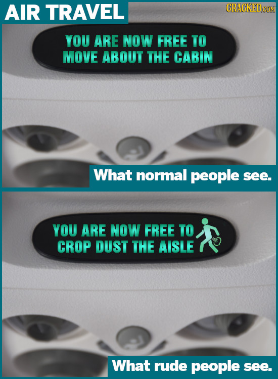 Here's Reality, Alongside How Garbage Humans See It