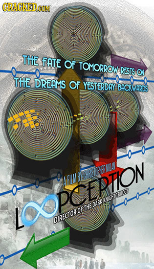 CRACKEDCON THE fATE OF TOMORROW RESTS ON THE DREAMS OF YESTERDAY BACKWARDS CNEUMBECHRSTOPHERML IPCFRUOM ogOETHEDARKIA
