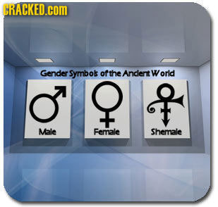 HRACKED.cOM Gender Symbok of the Anclert World Male Female Shemale 