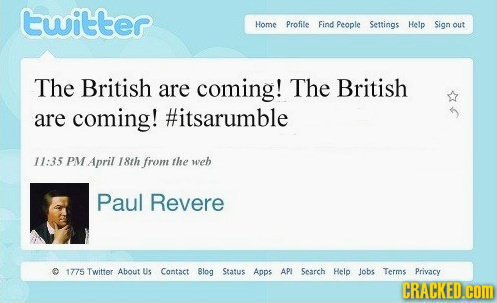 27 Great Moments in History If The Internet Was Around