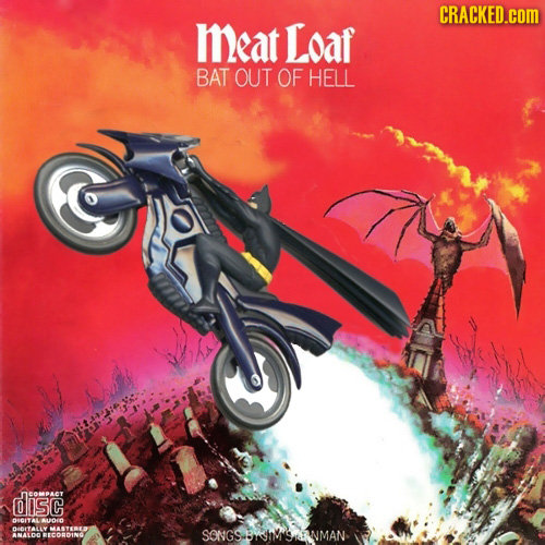 CRACKED.cOM Meat Loaf BAT OUT OF HELL NCOMPACT OISC DITA SONGS-SWhMSNMAN ANALDORICORDINGY