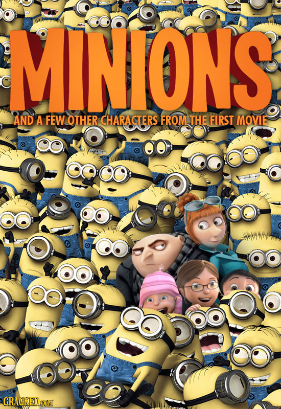 MINIONS AND A FEWOTHER CHARACTERS FROM THE FIRST MOVIE CRACKEDCONT