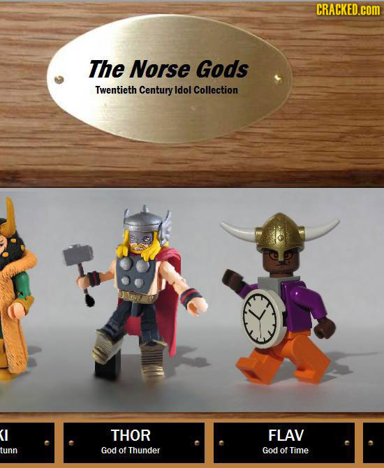CRACKED.cOM The Norse Gods Twentieth Century Idol Collection I THOR FLAV tunn God of Thunder God of Time