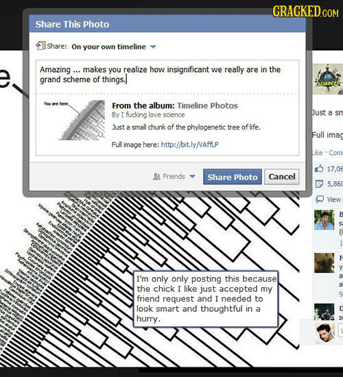 CRACKEDCON Share This Photo Ishare: On your own timeline Amazing .. makes you realize how insignificant we really are in the grand scheme of things. s