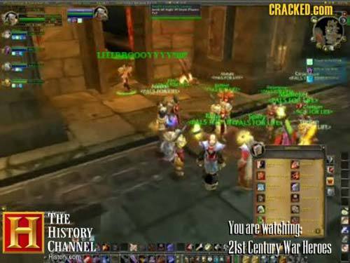 CRACKED.cOM LEELRRBGOOYYSTUR 7 Mlvs PLW43A0 eea nus uefoitet H THE YOU HISTORY are watching: CHANNEL 2lst Century War Heroes Historkocm