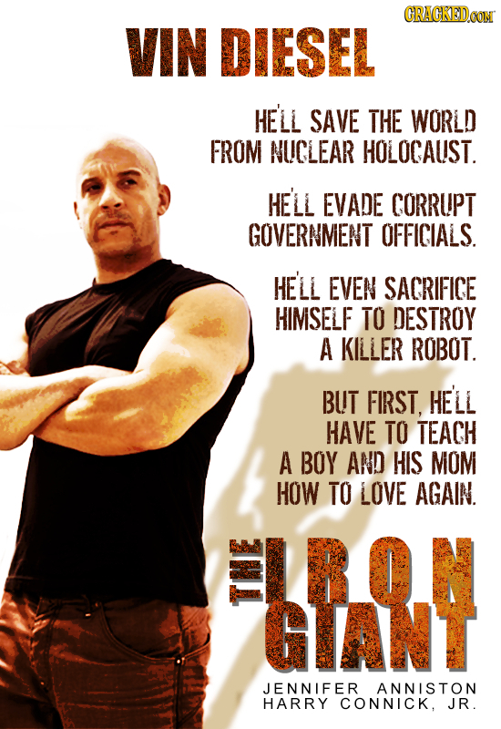 CRACKEDOOM VIN DIESEL HE'LL SAVE THE WORLD FROM NUCLEAR HOLOCAUST. HELL EVADE CORRUPT GOVERNMENT OFFICIALS. HELL EVEN SACRIFICE HIMSELF TO DESTROY A K