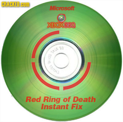 CRACKED COM Microsoft XBOX360 CI faru Red Ring of Death Instant Fix