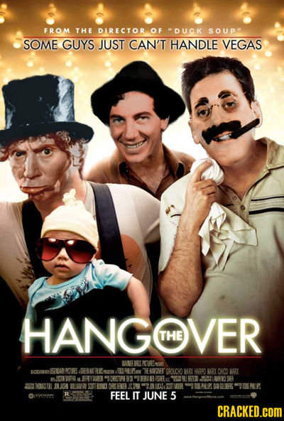 FROM THE DLRECTOR OF DUCK SOUP SOME GUYS JUST CAN'T HANDLE VEGAS HANG VER THE MABR FOURee SC ERENAR AO FESAEITBAR L RHL n H BMET GODICO ADY HARPO MEB
