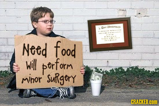 D inrorrsitr Need food will ptrform minor Surgery CRACKED.cOM