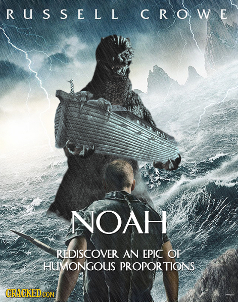 RUSSELL CRYOW E NOAH REDISCOVER AN EPIC OF HUMONGOUS PROPORTIONS GRACKEDCOM