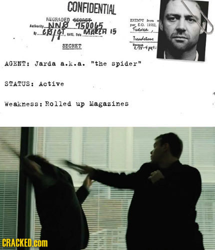 CONFIDENTIAL KEGRADED GEOFEF FEMT hrmm Autarity. NN G50065 per EO. 11552. eRI9T. MALH 15 1uea. et ale oedsten SECRET Bena -4n: AGENT: Jarda a.k.a. th