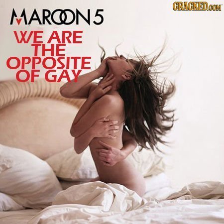 GRAGKED MAROON5 WE ARE THE OPPOSITE OF GAY