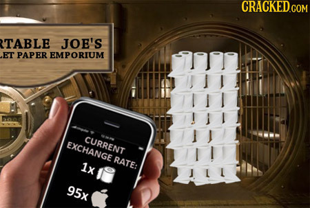 CRACKED.COM TABLE JOE'S ET PAPER EMPORIUM 777 CURRENT 690 EXCHANGE RATE: 1x 95X