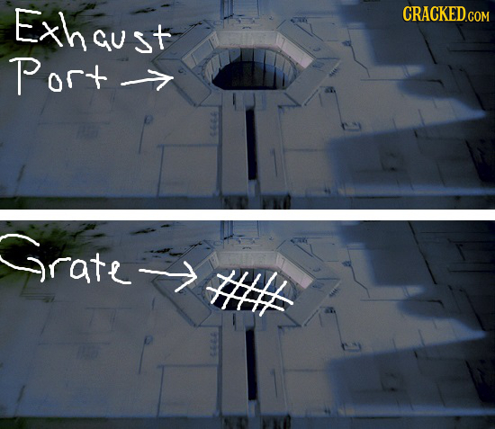Exhaust CRACKED.COM Por+ Grate