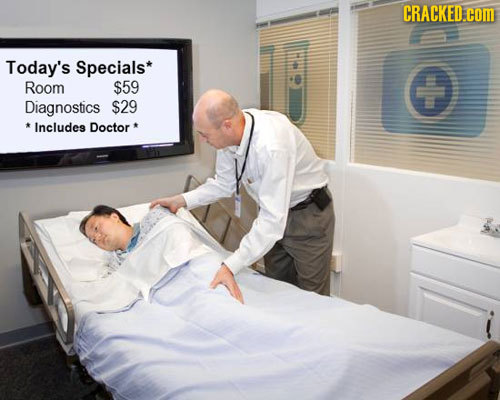 CRACKED.coM Today's Specials* Room $59 Diagnostics $29 * Includes Doctor *