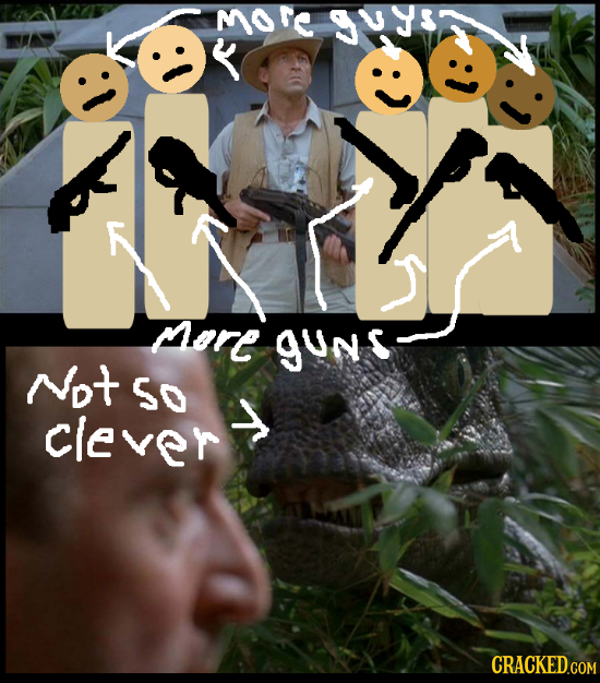 MoT A Mare gUn Npt So clever?