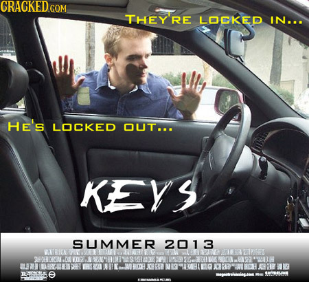 CRACKED THEYRE LOCKED IN... HE'S LOCKED OUT... KEYS SUMMER 2013 UEIA IAR SF CRD O XC SRELW