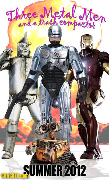 Three Metal Men and trash a compactor waut SUMMER 2012 CRACKED. com