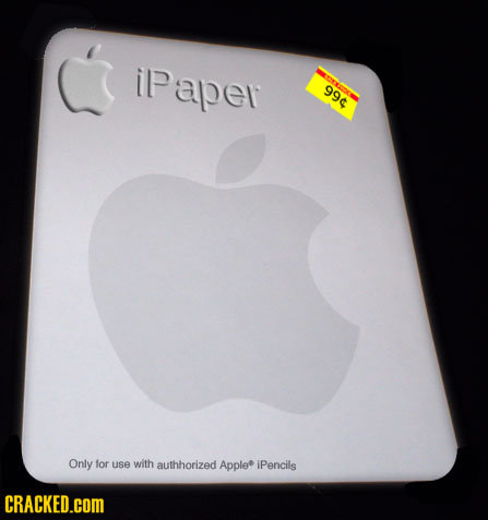 iPaper 994 Only for use with authhorized Apple iPencils CRACKED.COM