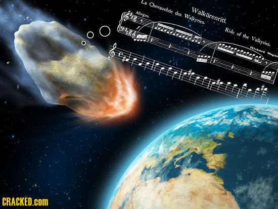 Chevauchee Walkdrenritt. Allegro des Walkyrich. Ride of 000 the Valkyries. CRACKED.cOM