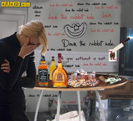CRACKED.cOM down ors the caiobt bde doun the rdbb't ole a ihe rabb bale doaln te rabbt hoe doun do dowh the rabbit hole doun doun the rdobt ole obt ro