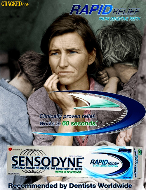 RAPIDR RELIEF FROMSENSHTIVE TEETiM Clinically proven relief. Works in 60 seconds. ODYNE E RAPIDESLEF RELOEF 4C1410N0/010 CLNcALEY ow TO AUD THE evaTTY