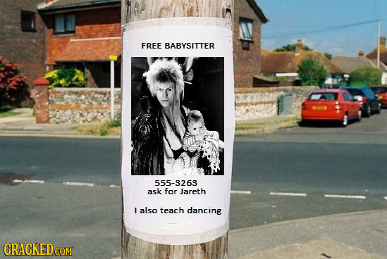 FREE BABYSITTER 555-3263 ask for Jareth I also teach dancing