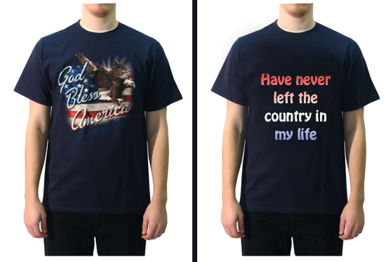 God Have never Bles left the Cmezics country in my life