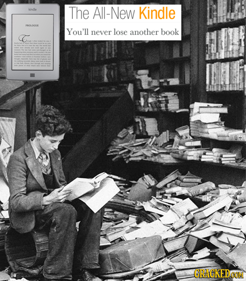 Vinde The All-New Kindle PAOLDEN You'll never lose another book G