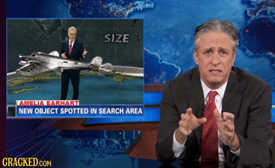 SIZE AMELIA EARHART NEW OBJECT SPOTTED IN SEARCH AREA CRACKED COM