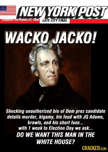 32 Moments In History (As Covered By the Modern Media)