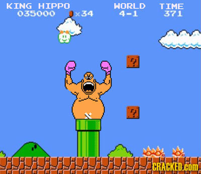 KING HIPPO WORLD TIME 035000 X34 4-1 371 2 CRACKED coM