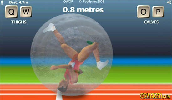Best: 4.7m owOP Foddy.net 2008 Q W 0.8 metres O P THIGHS CALVES
