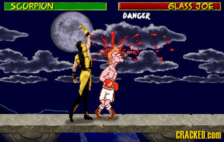 SCORPION GLASS JJOE DANGER CRACKED.COM