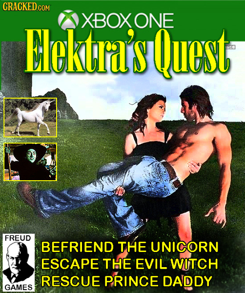 CRACKED XBOX ONE Elcktra'sQuest FREUD BEFRIEND THE UNICORN ESCAPE THE EVIL WITCH RESCUE PRINCE DADDY GAMES