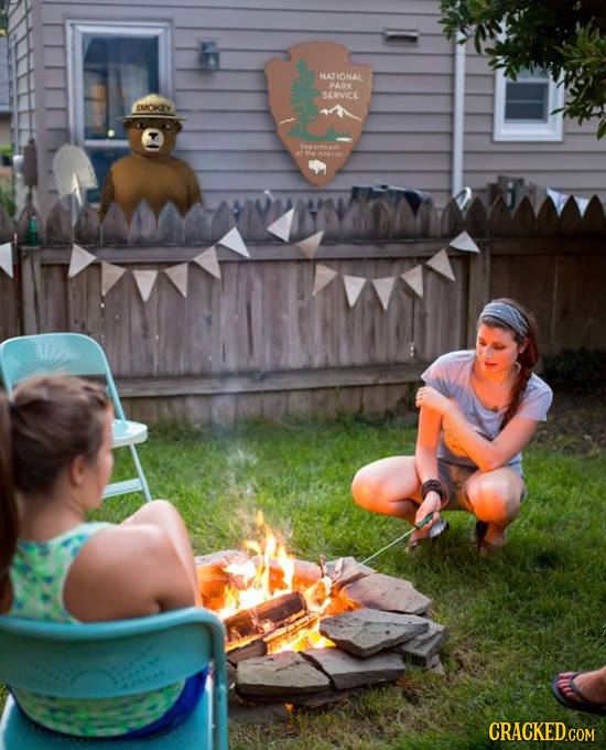 NATIONAL DA' SCRVICE SMOKEEY tiesa CRACKEDGOM