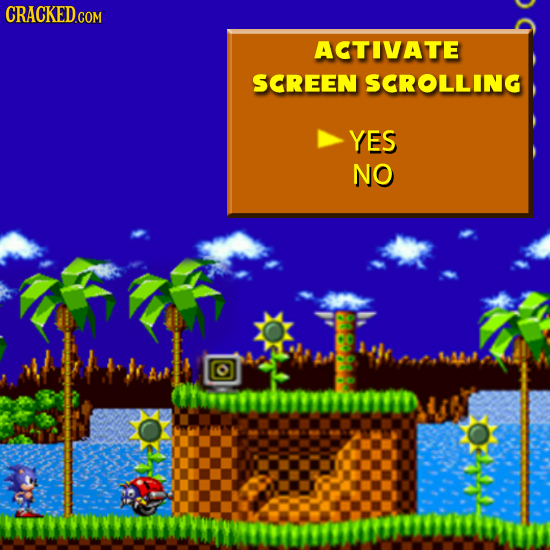 ACTIVATE SCREEN SCROLLING YES NO arewtrshyryn UJA