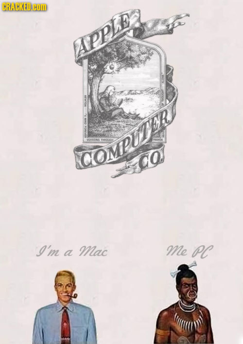 CRACKED.COM APPLE w COMPUP eCOy I'm Mac Me pe a