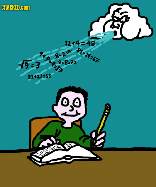 CRACKED.cOM 12*4=48 81-14:67 8-2:4- 9:3 3 9*8:72 32+23=55
