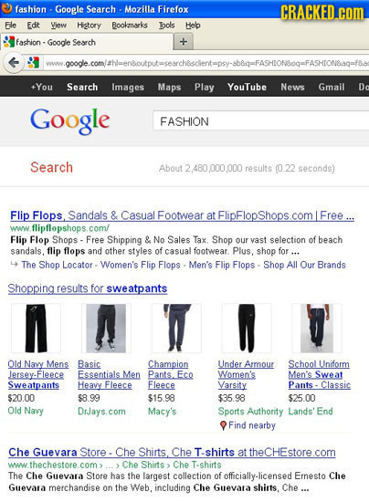 fashion Google Search Mozilla Firefox CRACKED.COR Fle Edit View Hstory Bookmarks Tools Helb fashion Google Search w.gode.comlthatnlototanrchtadetapy-l