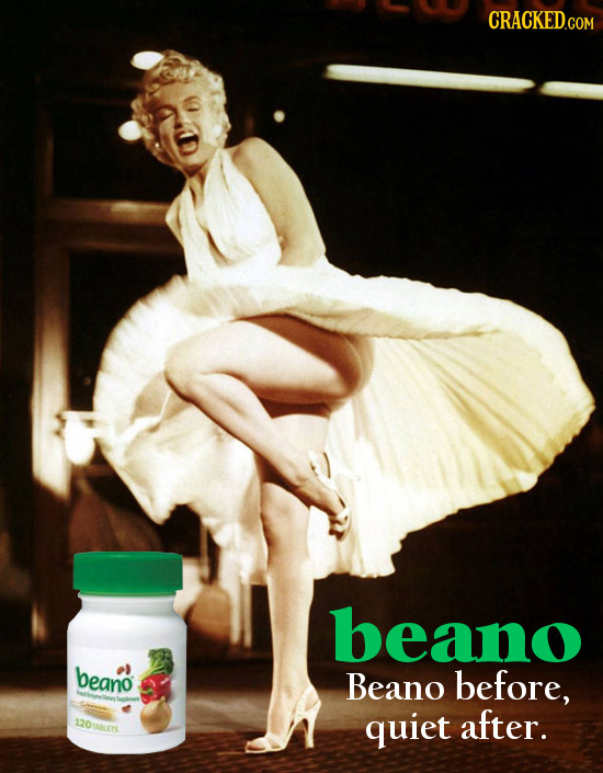 beano beano Beano before, 120U8LES quiet after.