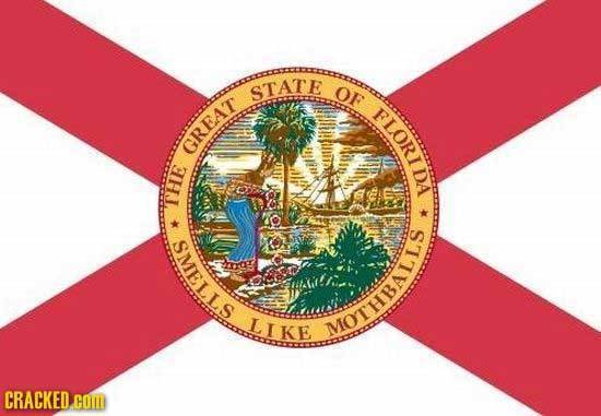 STATE OF FLORI GREAT DA THE t E CRACKED COND