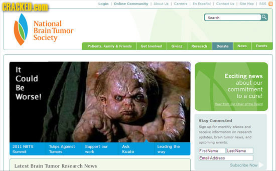 CRACKEDCOI Loin 1 Ontine Conmunity Lis Carenrs En Esol COnta Ls See Man RSS Search National Brain Tumor Society Patients, Family & Friende Git Imvolve