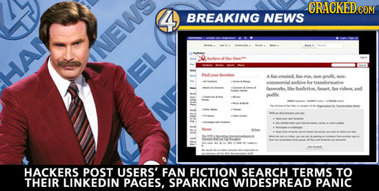 CRACKED CON BREAKING NEWS IEWe Anthe ou ue RAN L A fanereated fan BN peeti. comtnendalanchhet oe transformmative faanwerks ae fanfletion fasartfnvibem