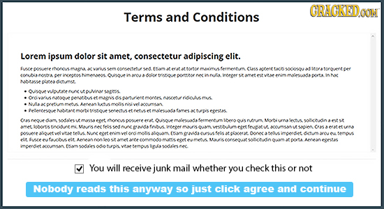 CRACKEDo Terms and Conditions Lorem ipsum dolor sit amet, consectetur adipiscing elit. fuseeeere teeros mnaen vare sem comectetysdfti at CEns alert so