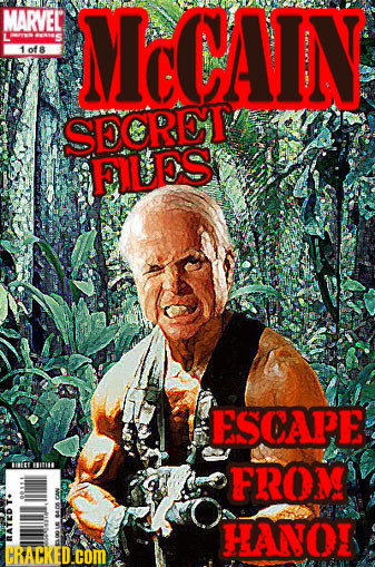 MARVEL MeCAIN S 1of 8 SEORET FUES ESCAPE FRON HANOI BAT CRACKED.cOM