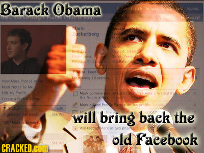 Barack Obama ah bc gout Makvddomwo >vard rk zuckerberg 1 Bith Aa 14 IGI6 metwn nab Pastathip i-Feed Dislaving 10 ston Virw More Phro n Read Norre by M