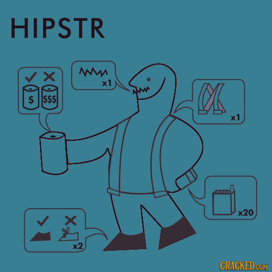 HIPSTR M x1 $ SS$ x1 x20 x2 CRACKEDCON