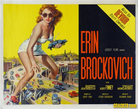 DEVOUR WATCH UTILITY HER COMPANIES ERIN JERSEY FILNS aants BROCKOVCH K UROBERTS RLFINNEY ECKHART ALBERT OCE BY BCS Y WOTTA E JENSE FILNSG STEVEN SOERB